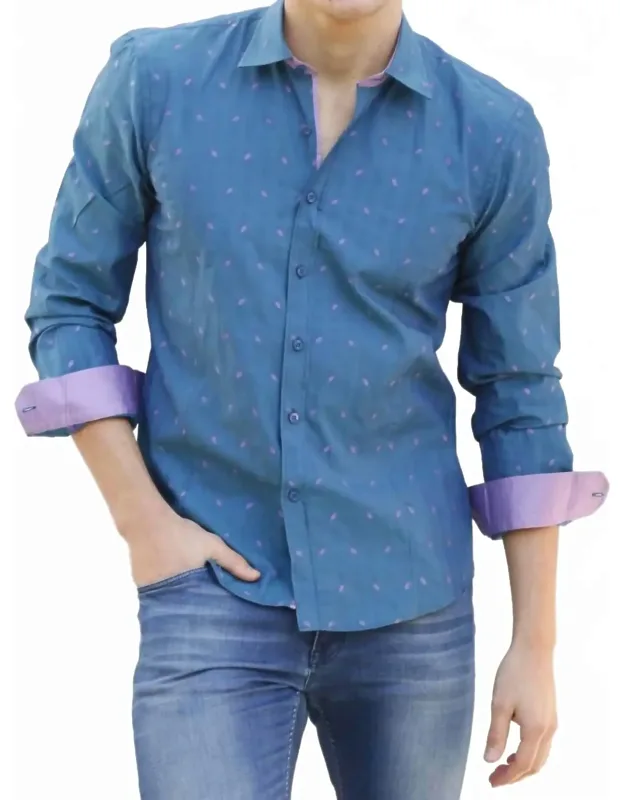 Fill Coupe Button Down Shirt