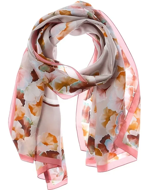 Logo Silk Scarf