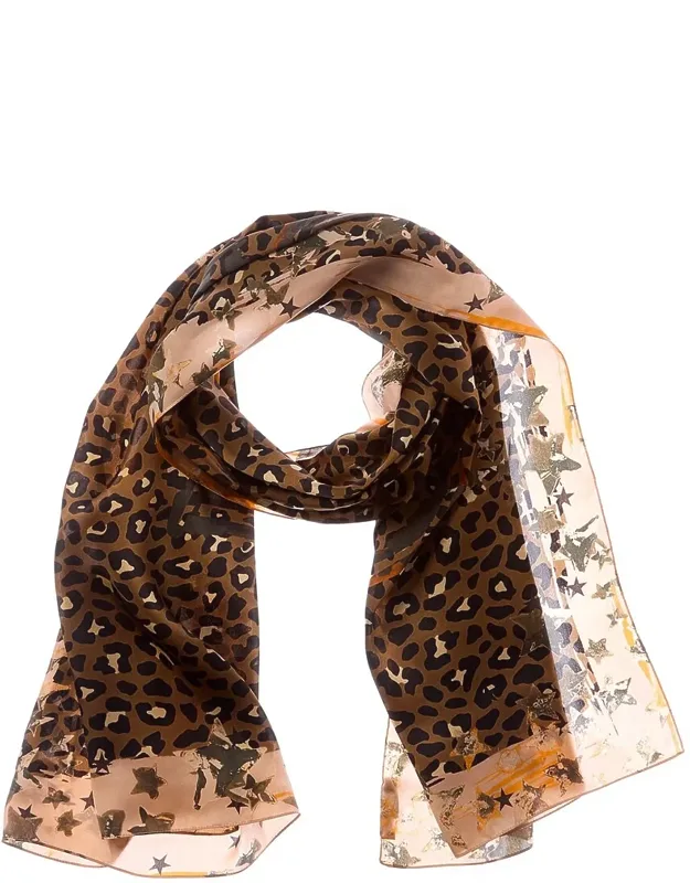 Logo Silk Scarf
