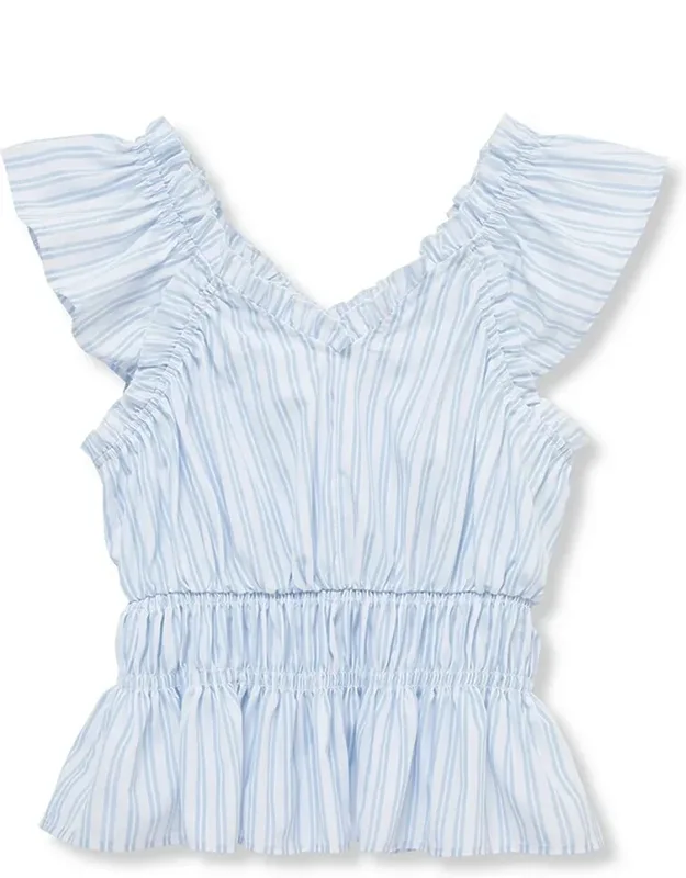Flutter Sleeve Top