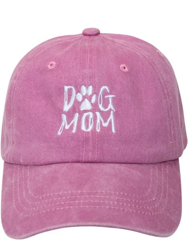 Dog Mom Cap