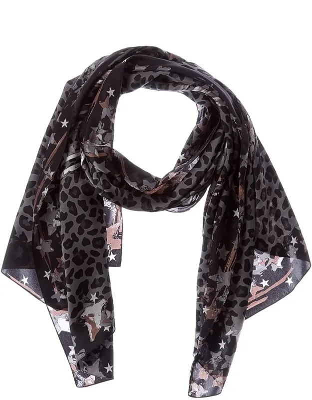 Logo Silk Scarf