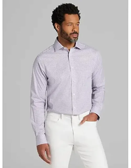 Big & Tall Modern Fit Check Dress Shirt