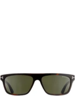 Thick Square Acetate Sunglasses