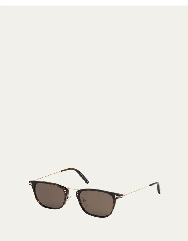 Beau Metal And Plastic Sunglasses