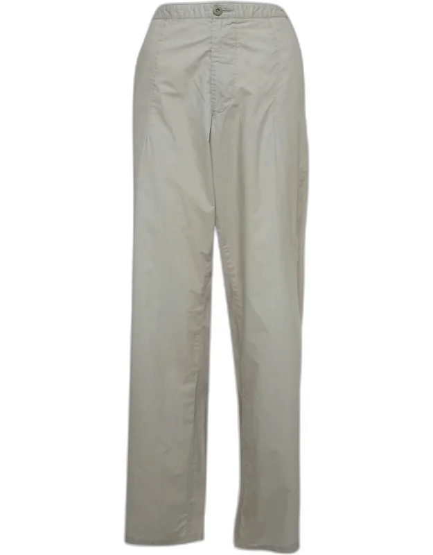 Cotton Drawstring Straight Fit Pants