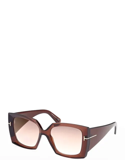 Jacquetta Square Injection Plastic Sunglasses