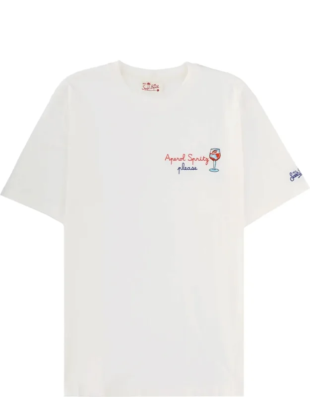 T-shirt With Embroidery