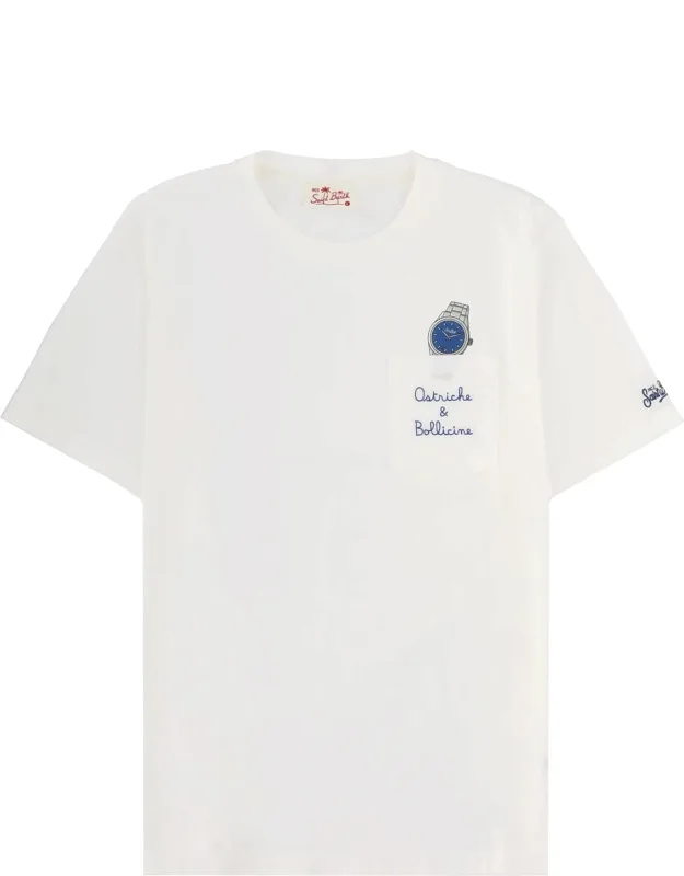 T-shirt With Embroidery