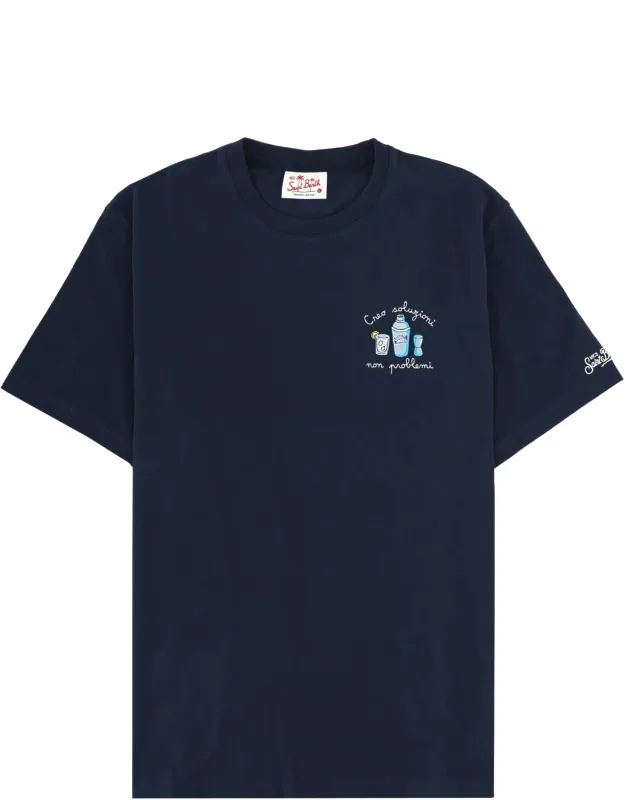 T-shirt With Embroidery
