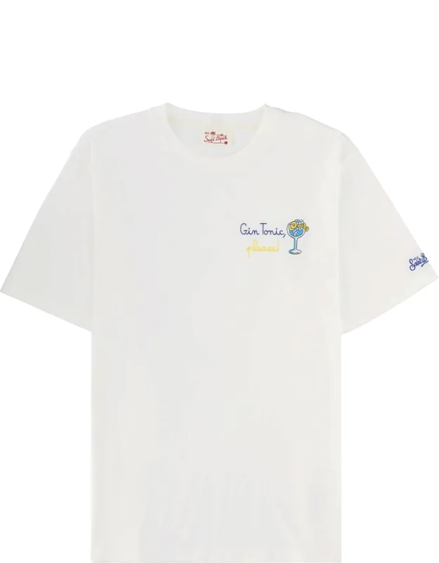 T-shirt With Embroidery