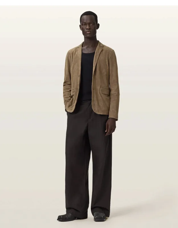 Monet Waxed Suede Blazer