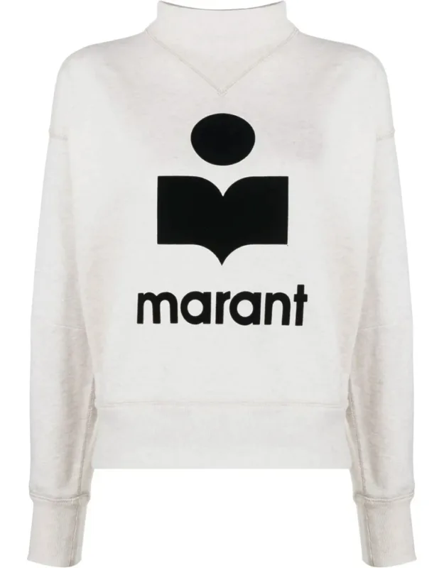 Flocked-logo Sweatshirt