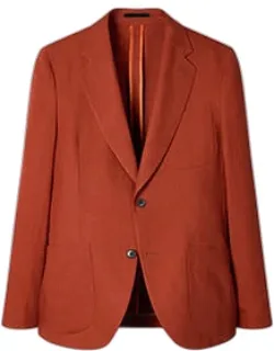 Linen Two-button Blazer