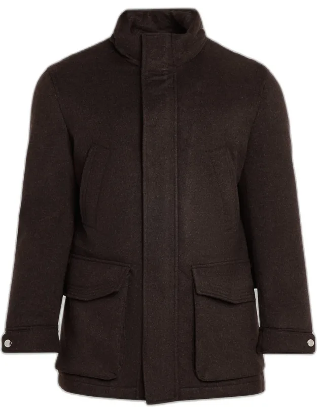 Cashmere Field Coat