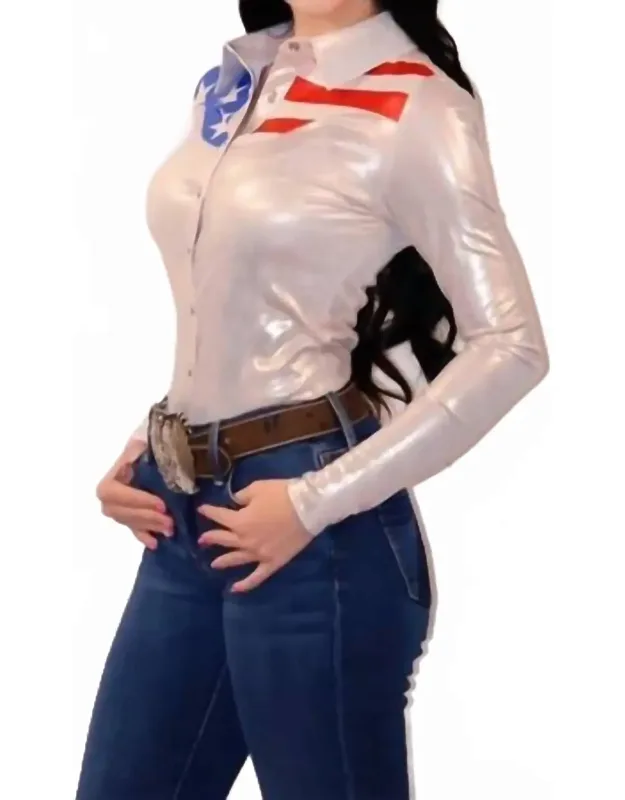 Western Pearl Snap Rodeo Shirt