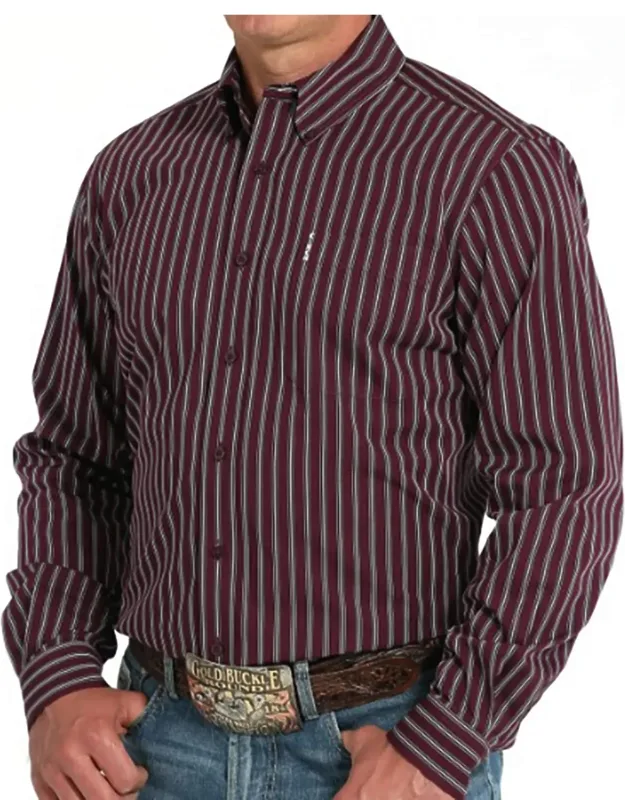 Modern Fit Long Sleeve Button Shirt