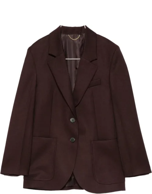 Single-breasted Peak-lapel Blazer
