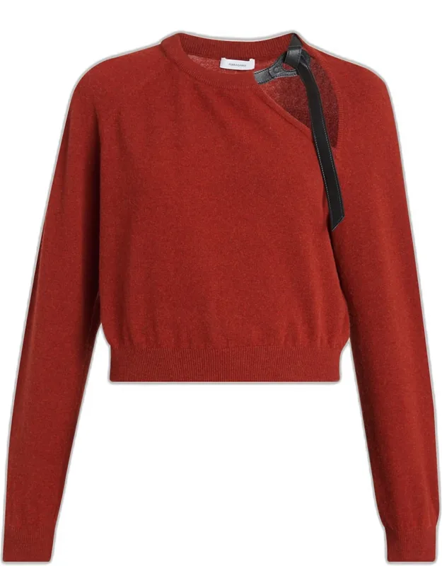 Cutout Cashmere Sweater