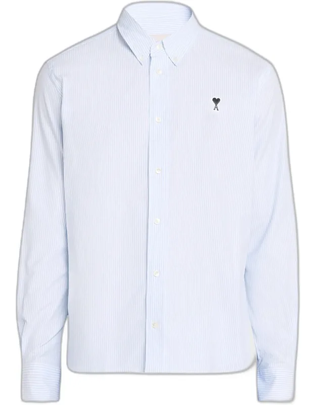 Quota Cotton Stripe Sport Shirt