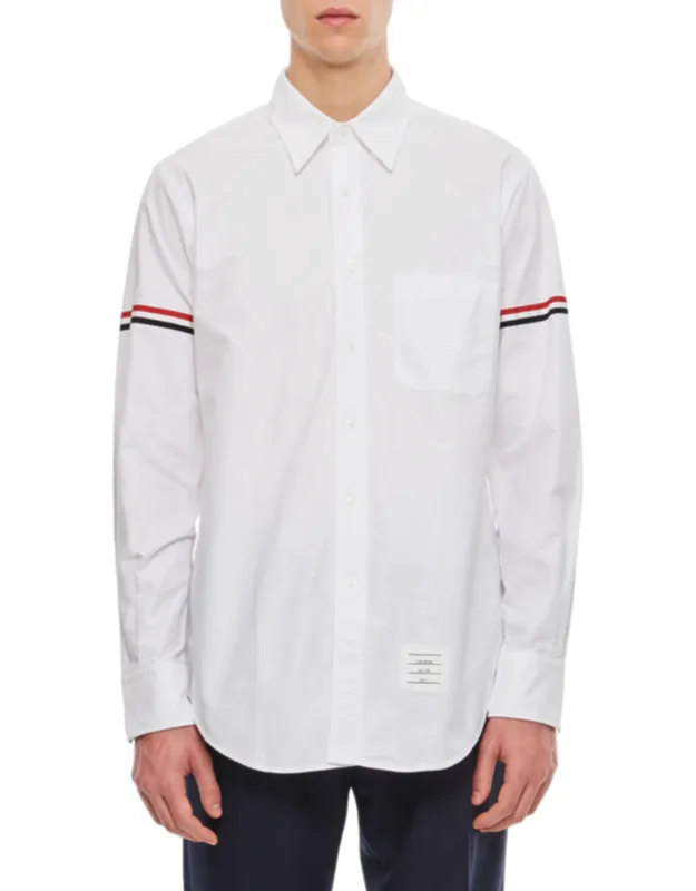 Long-sleeved Button-up Shirt