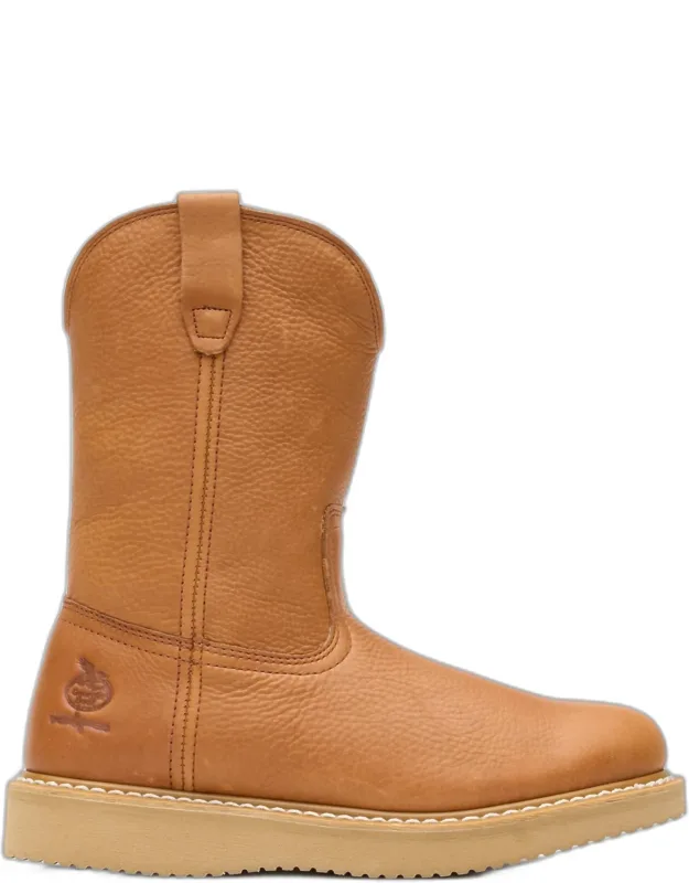 Wedge Work Boots