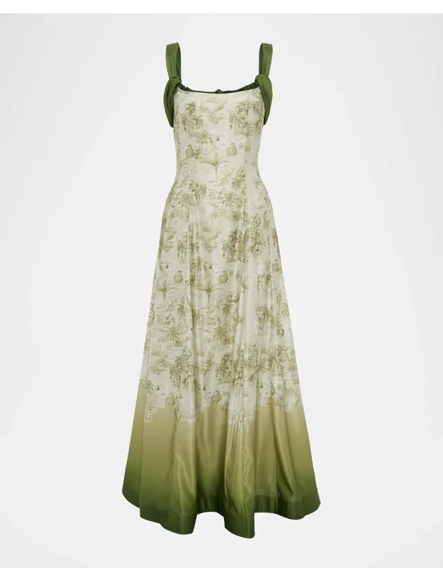 Delphine Toile Maxi Dress