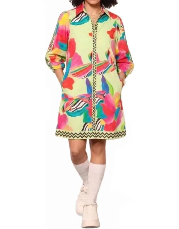 Poplin Mini Dress
