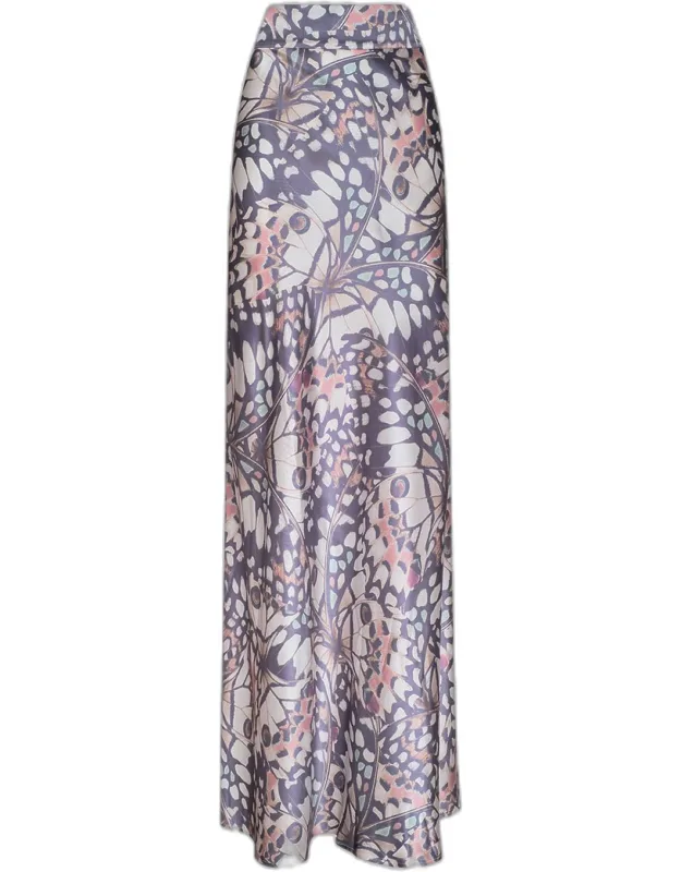 Silk Bias-cut Skirt