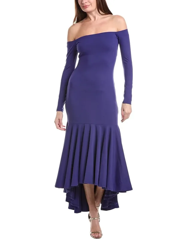 Off Shoulder High-low Dress