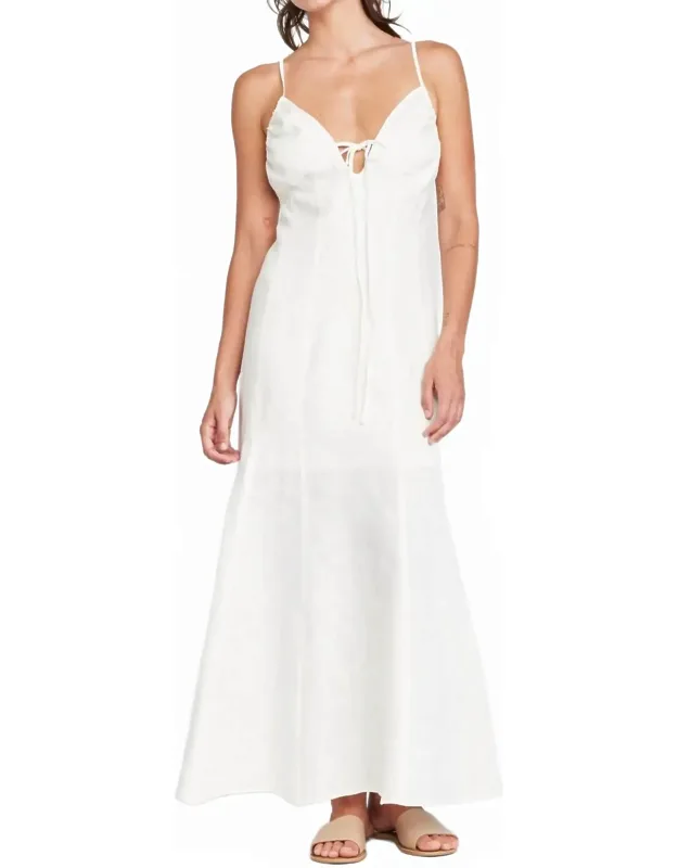 Adjustable Straps Maxi Dress