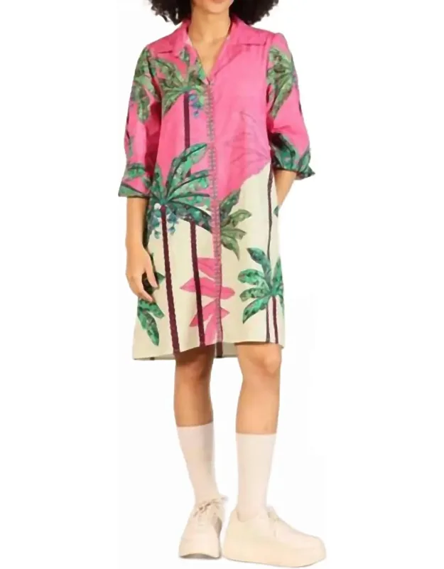 Poplin Mini Dress