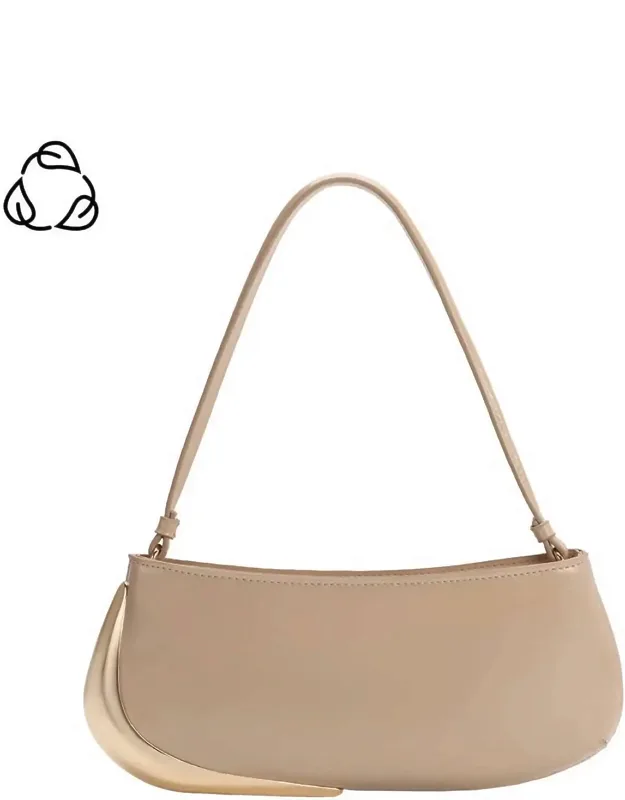 Sade Recycled Vegan Leather Shoulder Bag