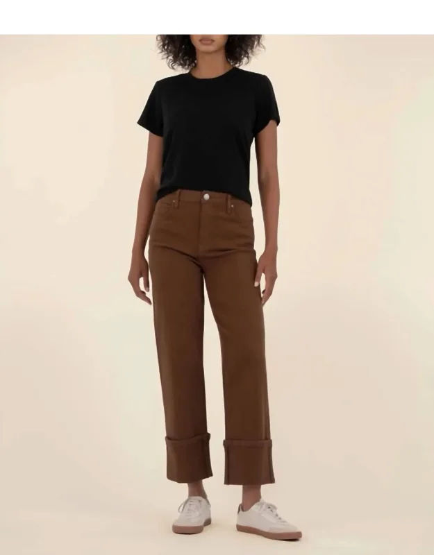 High Rise Straight Leg Jeans