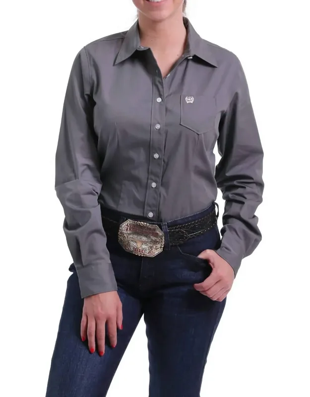 Solid Button Shirt