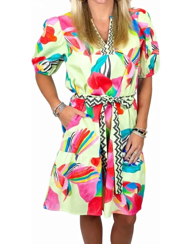 Poplin Mini Dress