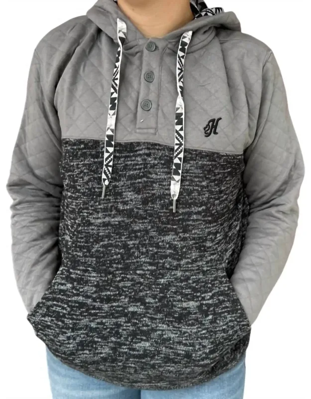 Quilted Hoodie