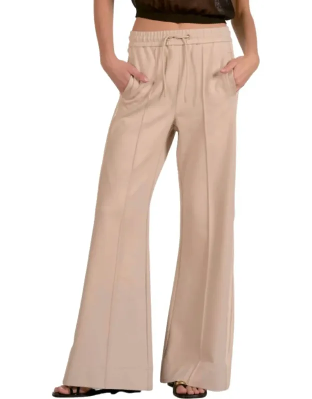 Wide-leg Track Pants