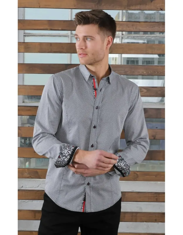 Design Button Down Shirt With Trim