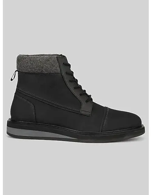 Stone Plain Toe Boots