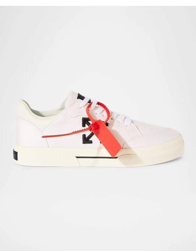 Vulcanized Canvas Bicolor Low-top Sneakers