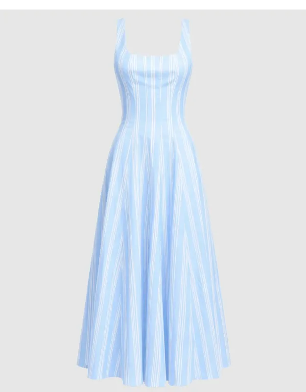 Wells Dress Ventura Stripe
