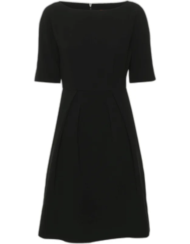 Crepe Midi Dress