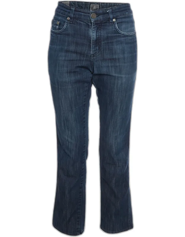 Denim Straight Leg Slim Fit Jeans