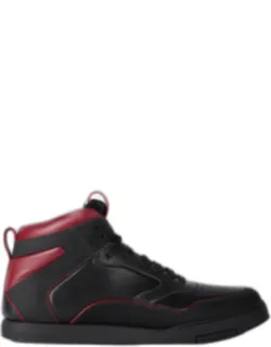 Leather High-top Sneakers