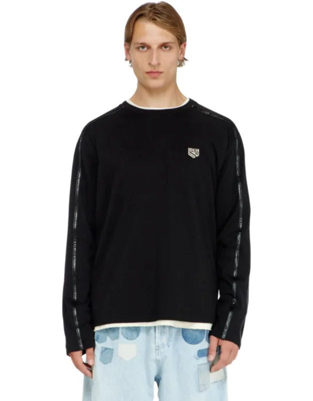 Long-sleeve T-shirt With Tonal Trims