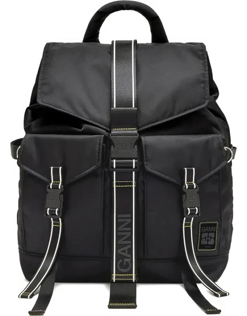Re-tech Buckled Backpack