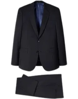 The Soho - Tailored-fit Pinstripe Wool Suit