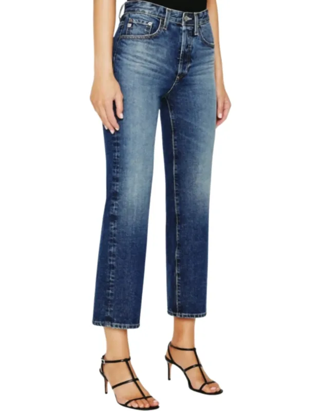 Kinsley High Rise Pop Crop Jeans