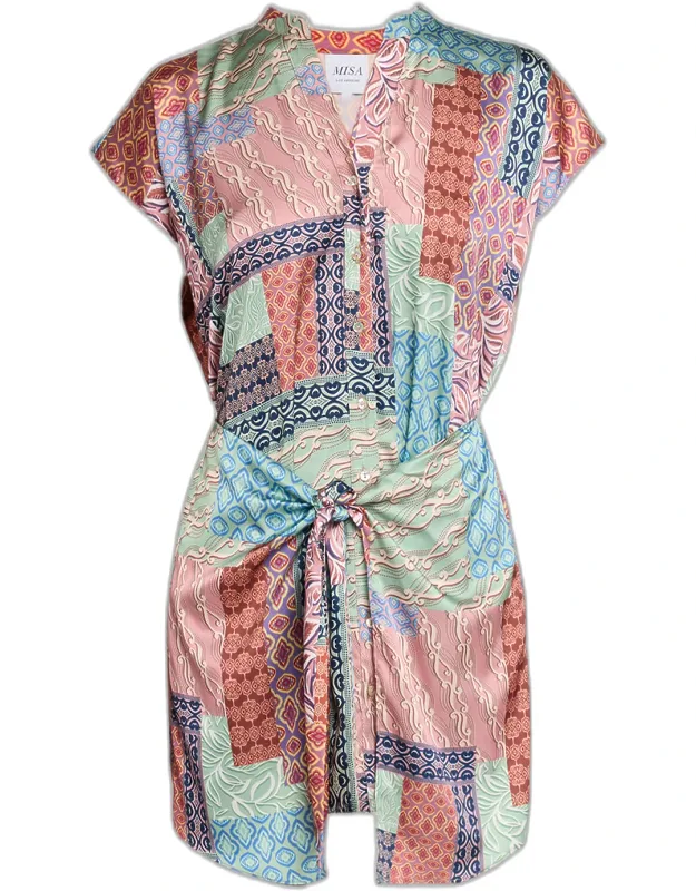 Wrap Mini Dress